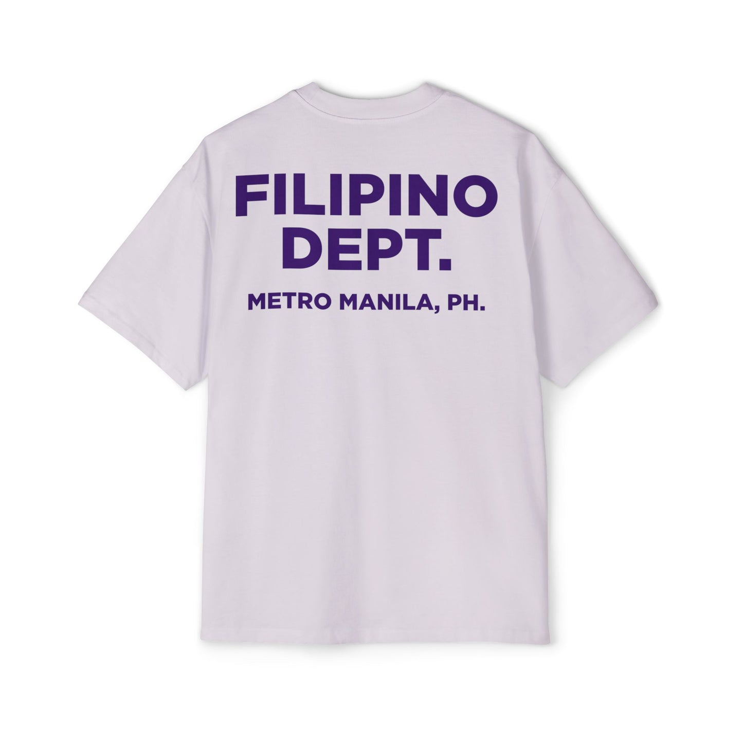 Filipino Dept Oversized T-shirt (Ube)