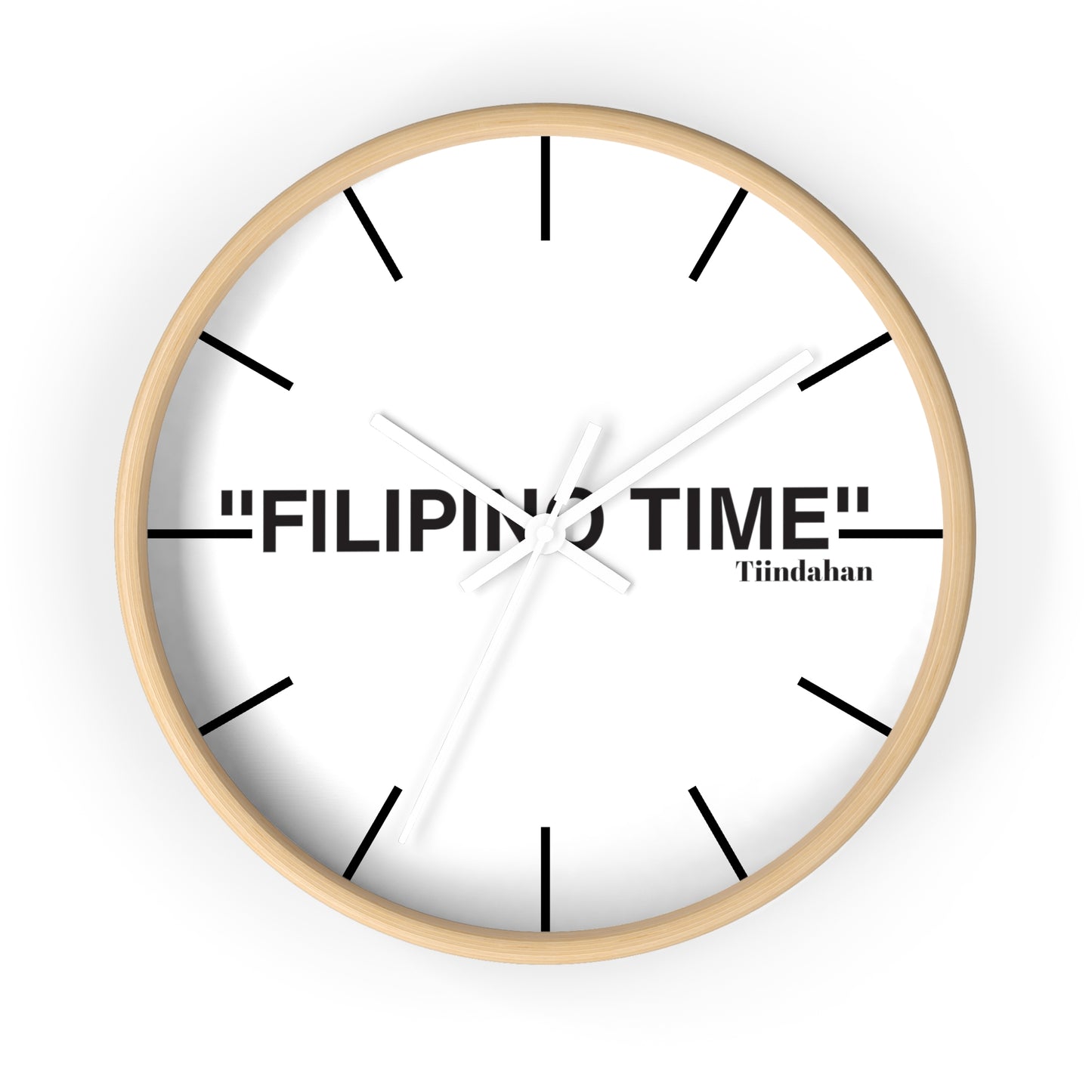 Tiindahan Clock Filipino Time