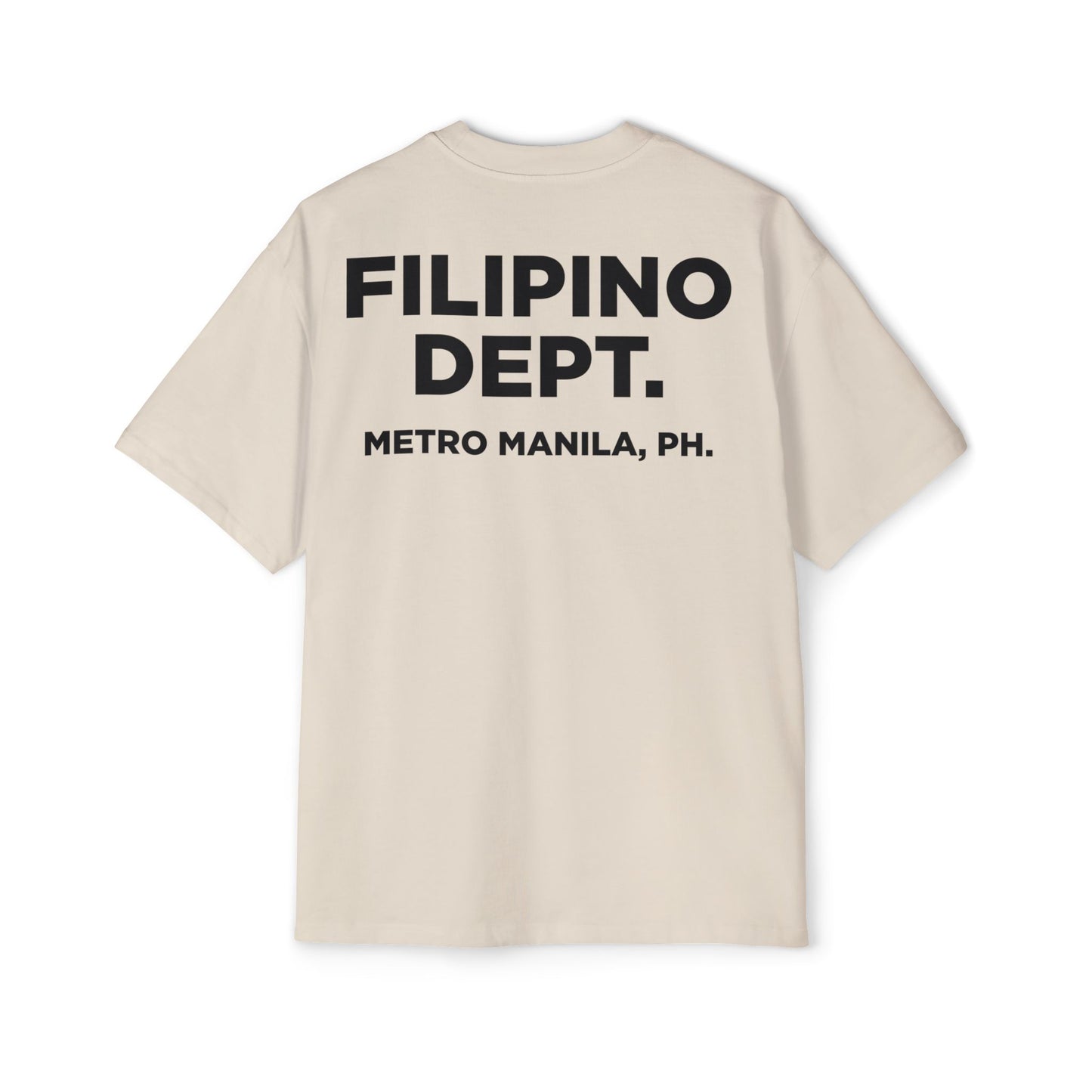 Filipino Dept Oversized T-shirt (Khaki)