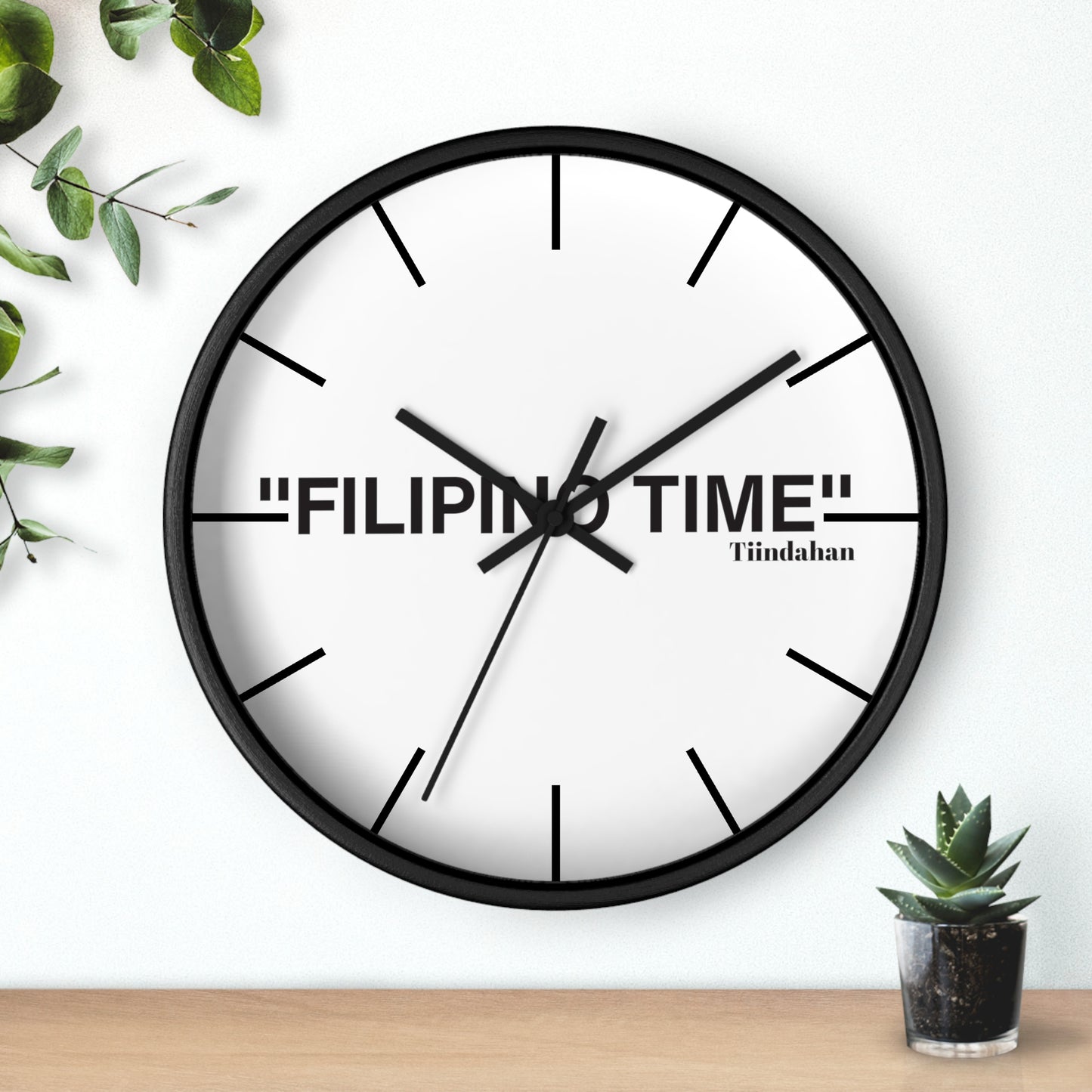 Tiindahan Clock Filipino Time