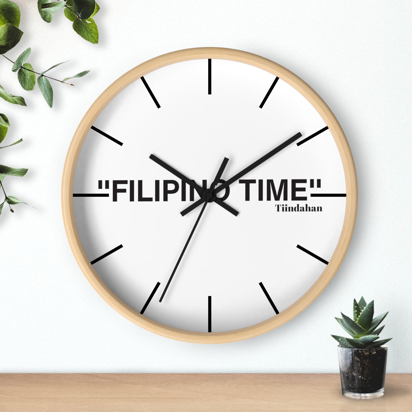 Tiindahan Clock Filipino Time