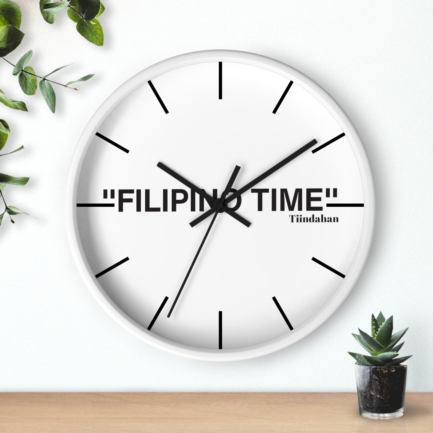 Tiindahan Clock Filipino Time