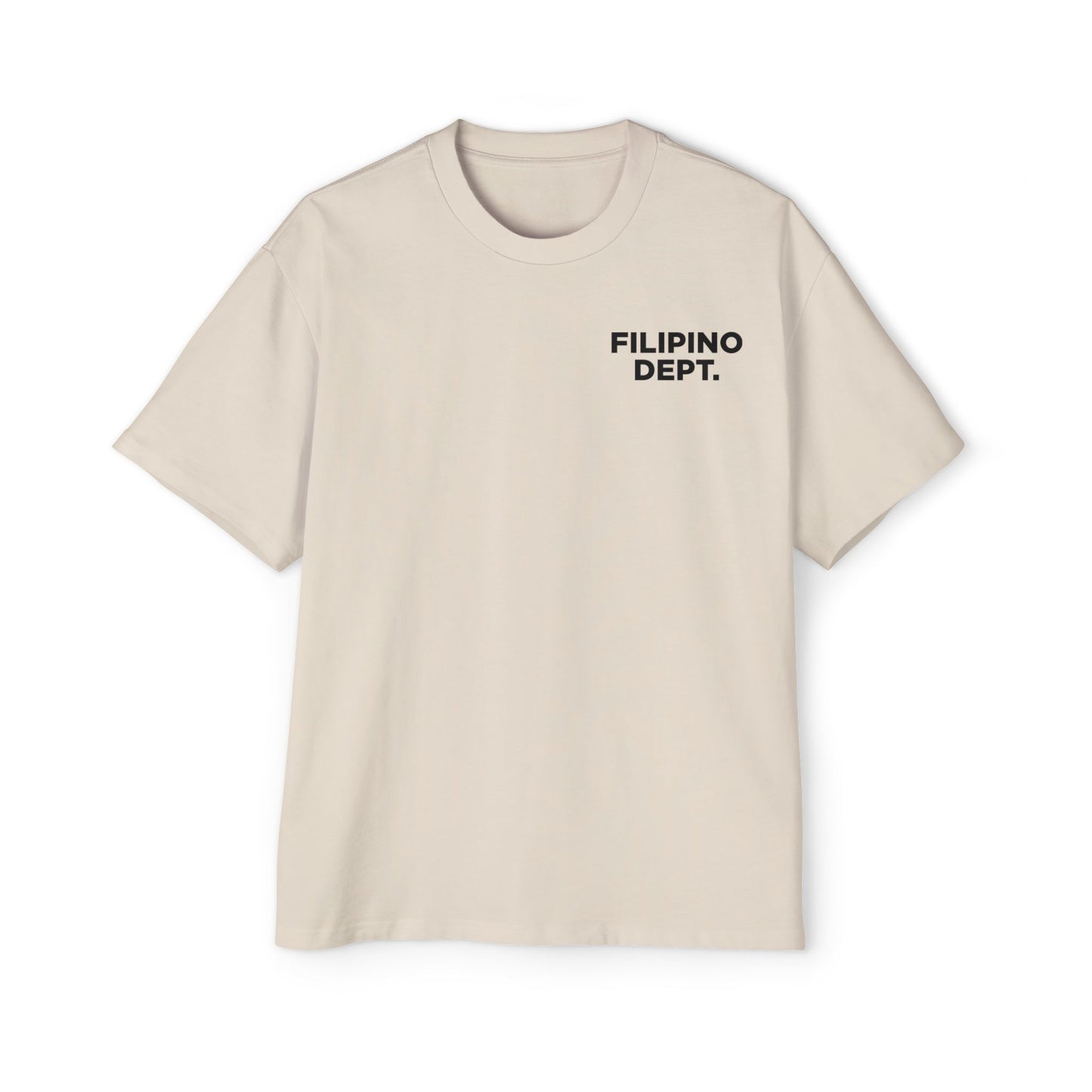 Filipino Dept Oversized T-shirt (Khaki)