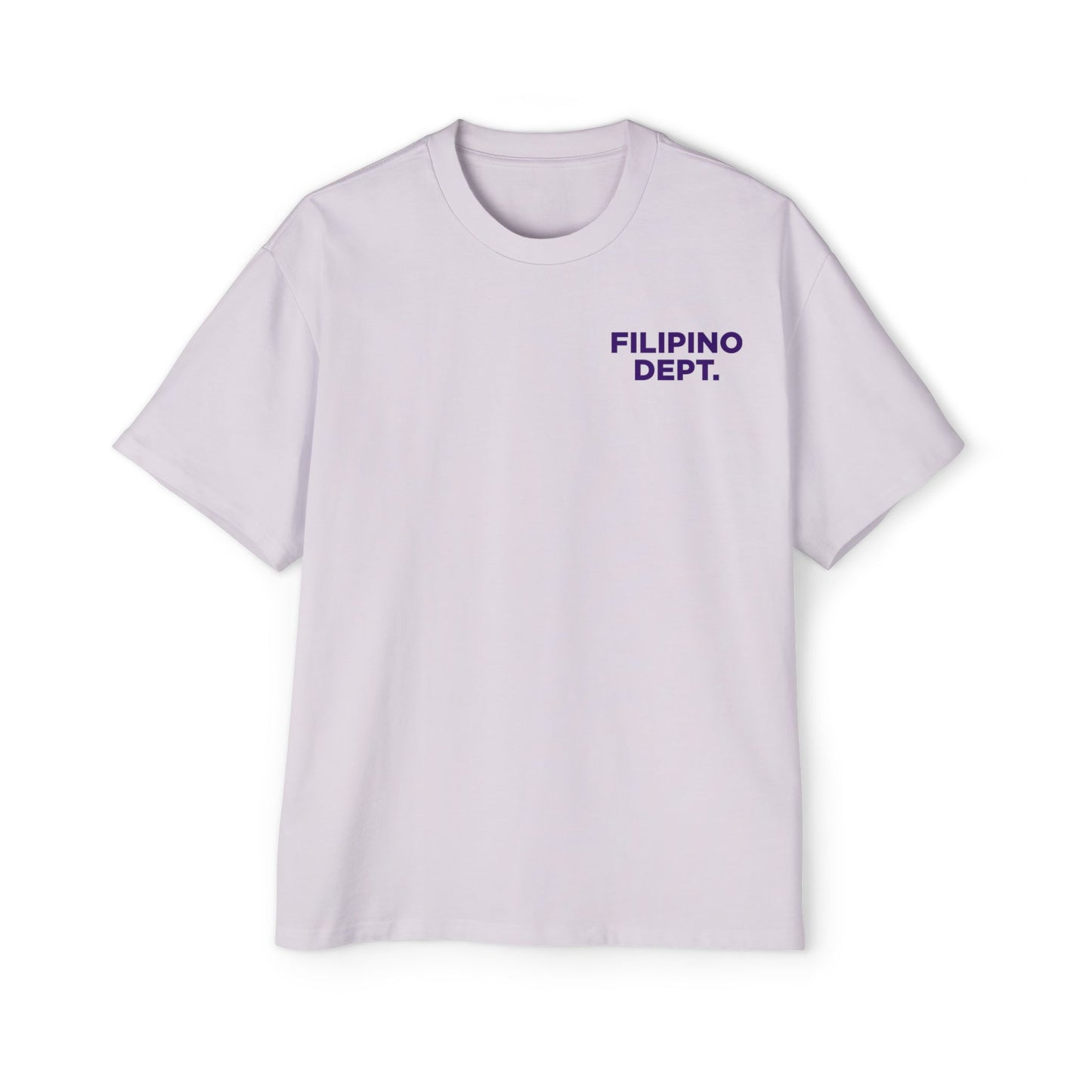 Filipino Dept Oversized T-shirt (Ube)