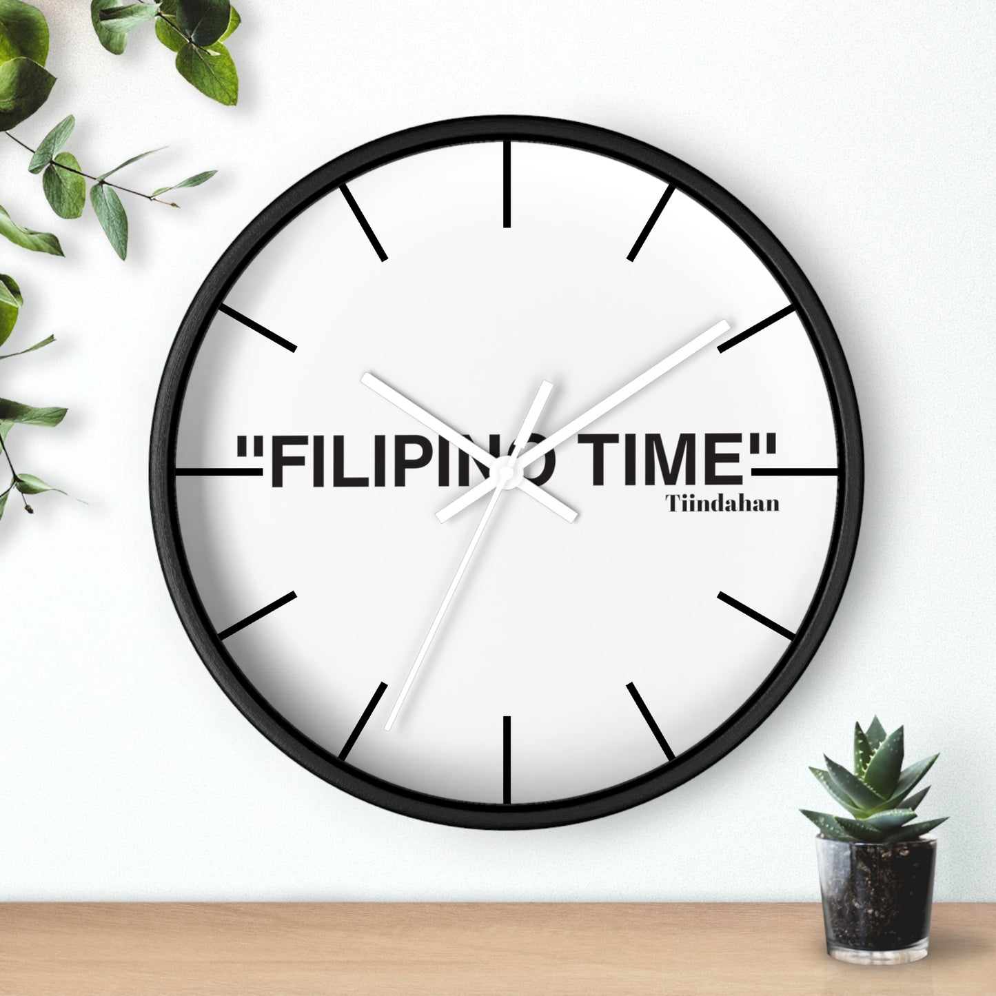 Tiindahan Clock Filipino Time