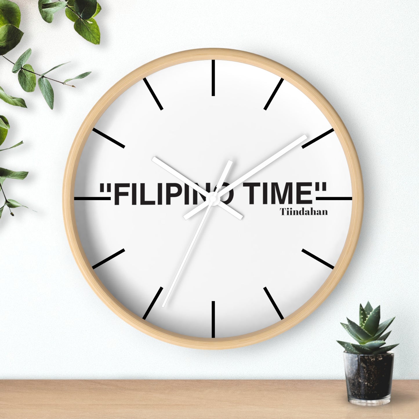 Tiindahan Clock Filipino Time