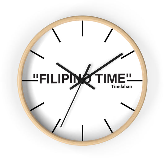 Tiindahan Clock Filipino Time