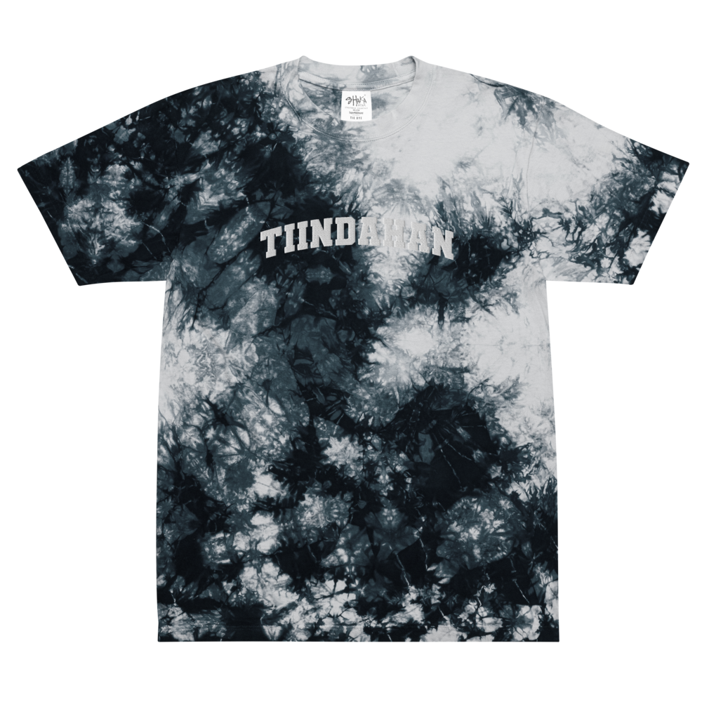 Embroidered Tiindahan Tie-Dye T-shirt