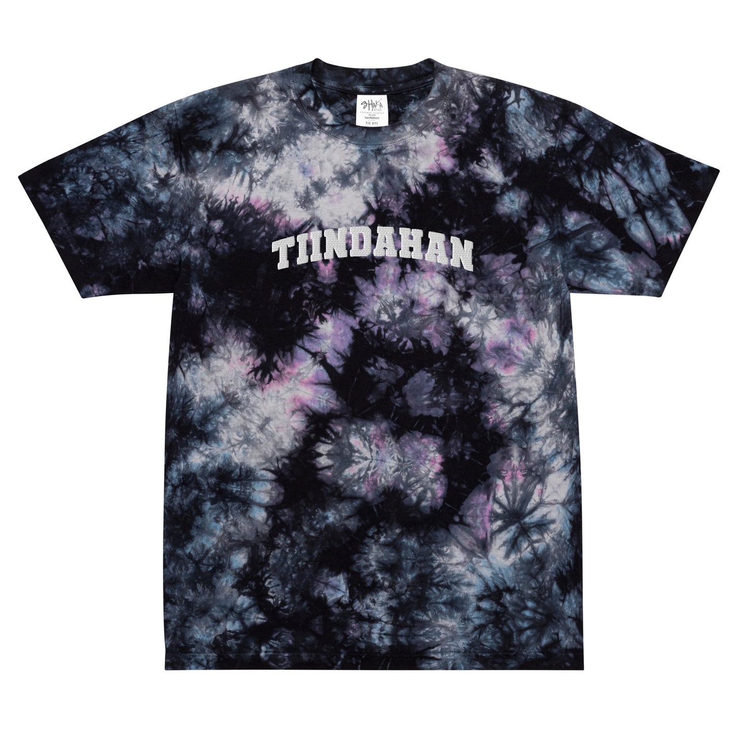 Embroidered Tiindahan Tie-Dye T-shirt