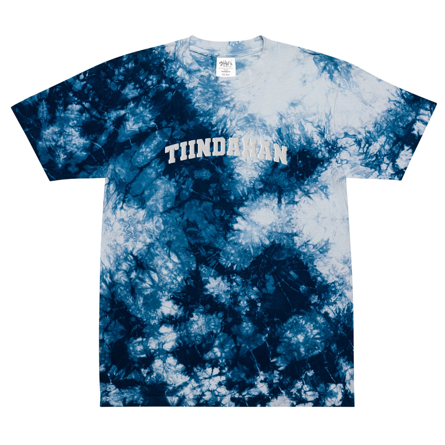 Embroidered Tiindahan Tie-Dye T-shirt